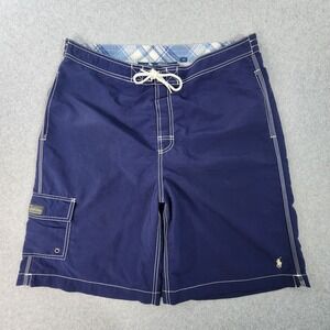 Polo by Ralph Lauren Navy Swim Trunks